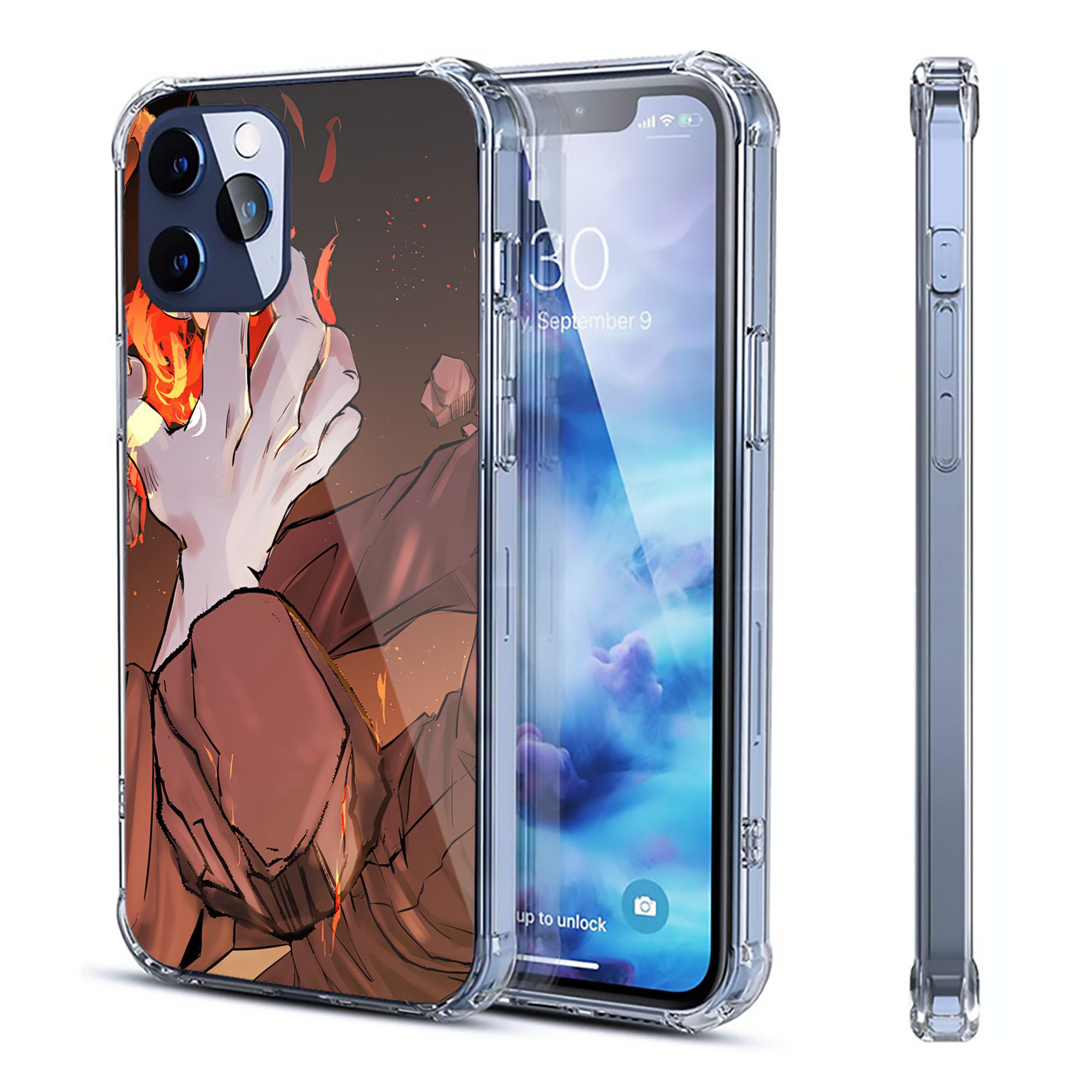 （画像用） SPY×FAMILY间谍家家酒 【iPhone 12シリーズ対応】透明スマホケース（クリアソフトケース）